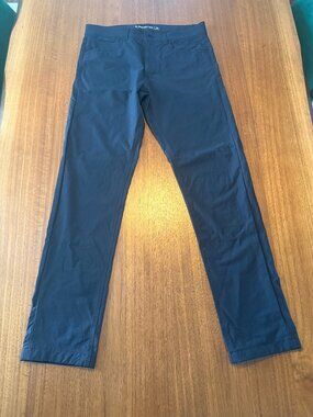 Western Rise Evolution Pant Men's 32x32/34 Navy Lightweight Travel Stretch